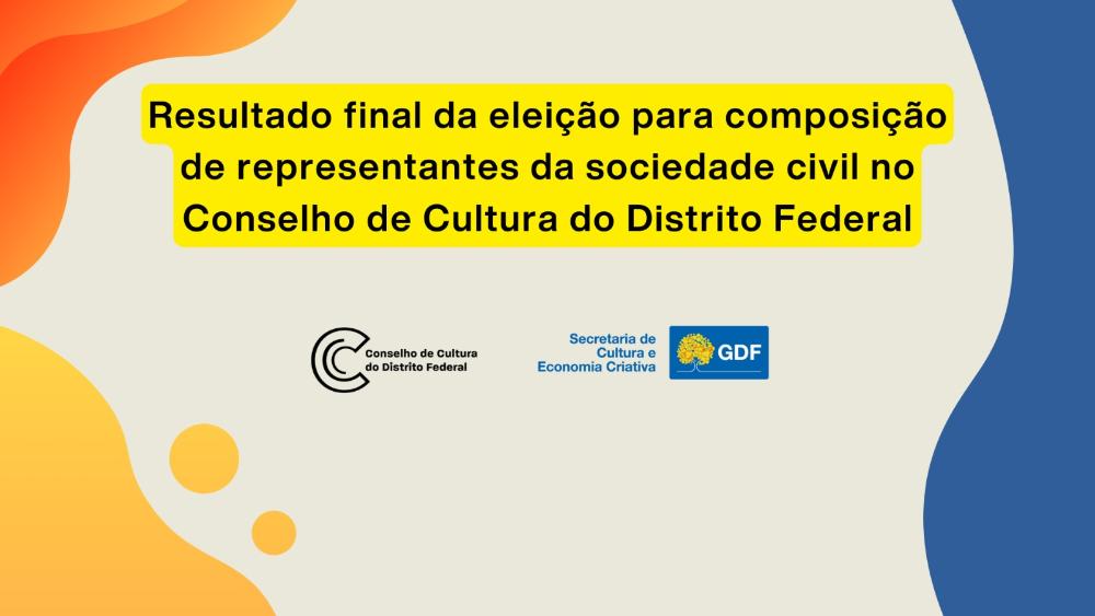 Capa da notícia: CCDF divulga resultado final de eleição